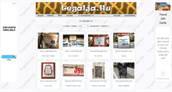 Desktop Screenshot of legalja.hu